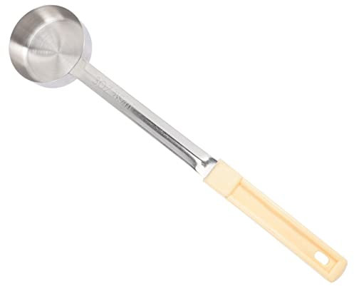 PHENOFICE Pizza Sauce Portion Control Ladle Spoon 3oz Stainless Steel Kitchen Serving Scoop for Home and Restaurant