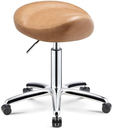 Sattelhocker Zahnarztstuhl - Höhenverstellbarer Schönheitshocker für Zahnarzt, Salon, Massage, Büro