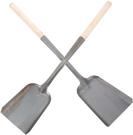 Happyyami 2pezzi Metallo Per Pulizia Del Giardino e Leggere e Resistenti Per Cenere Per Uso Domestico e Attività Di Giardinaggio