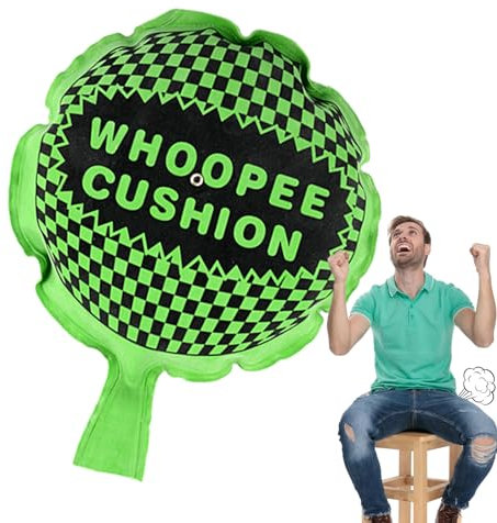 Zankie Whoopie-Kissen – klassischer Streich | Classic Jokes Collection Whoopie-Spielzeug für Kinder und Erwachsene, lustige Witze, kniffliges Spielzeug, Weihnachtsstrumpffüller, Geschenk