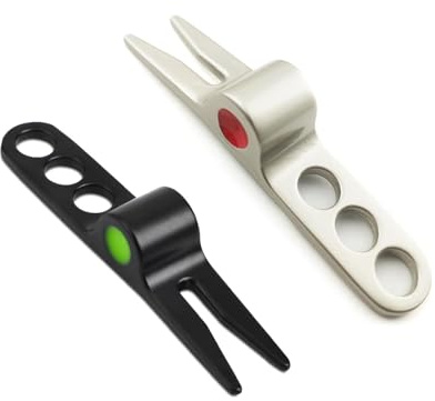 GBTUPOKW Pitchgabel für Golfbälle, Pivot-Reparaturwerkzeug, kompatibel mit Cameron Pitchgabel für Scotty Golf Pitchgabel-Werkzeuge, 2 Stück