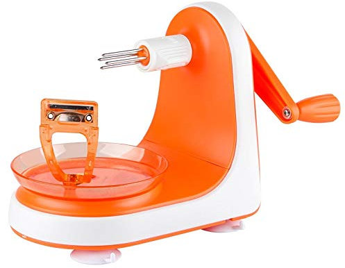 MQPALZKD Peeler Corer de Acero Inoxidable máquina de Cortar Espiral pelador de Patatas Peeler Slicer Corer Duradero Deber Hoja peladoras