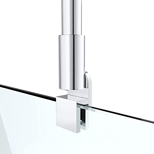 Barre stabilisatrice ronde en acier inoxydable pour receveur de douche 6 10 mm d'épaisseur réglable 500 x 850 mm