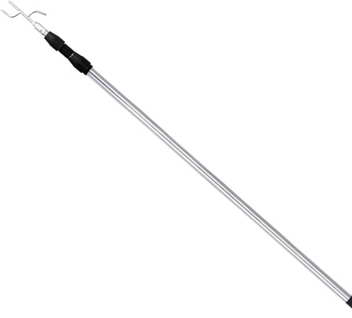 Extendable Cargo Hook - Heavy Duty Stainless Steel Grab Arm, Pickup Accessories | 1.5m Telescopic Grab Stick with Rust Resistant Construction, Cargo Compartment Tool for Transport, Garage and Workshop