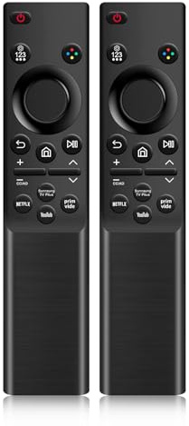[2 Pack] Universal Replacement for Samsung TV Remote Control, Compatible with All Samsung Smart TV, QLED, 4K, 8K, Frame, Curved, LED, LCD HDTV Models (2019-2026), No Setup Required