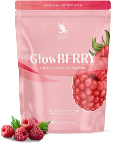 Carnium Botanicals GlowBERRY – Colágeno en polvo, 450 g