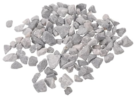 WRITWAA 1 Juego de Suministros para maquetas de Trenes: Material de Rocas para escenografía ferroviaria - Grava de Terreno de Aspecto Natural 100 g/0,22 LB para la creación de dioramas ferroviarios