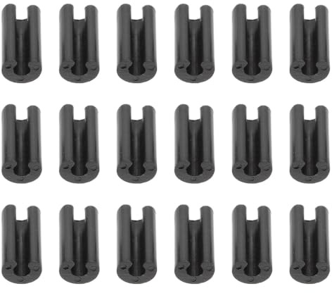 Pieds en Plastique pour Grille D’évier Antidérapants Noirs 100 Pcs