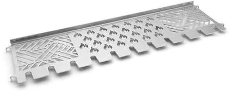 Grillrost.com Das Original Edelstahl Multistation | Warmhalterost für Burnhard Big Fred | mit Drumstick Halterung | 3mm stark