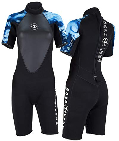 Aqua Lung Hydroflex Damen Shorty schwarz-blau, Größe:ML