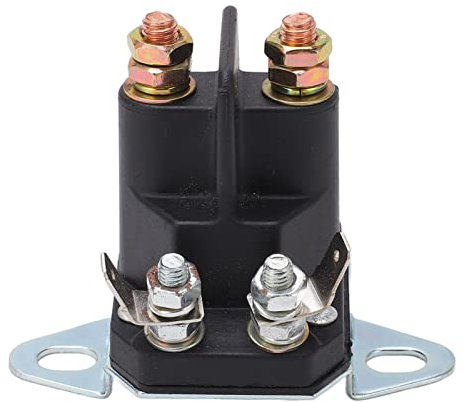 Relé de Solenoide de Arranque Relé de Arranque de Cortacésped Piezas de Repuesto Accesorios para Vehículos de Tractor de Césped 12V