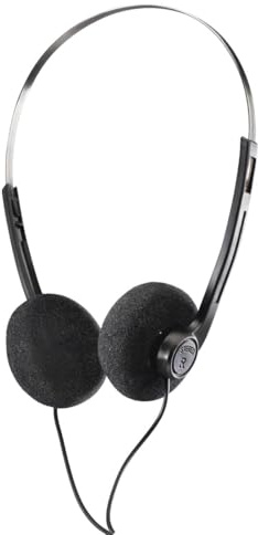 Hama Slight Computer On Ear Kopfhörer kabelgebunden Stereo Schwarz/Silber