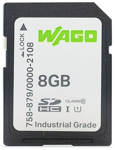 Wago Kontakttechnik 758-879/000-2108 Scheda di Memoria SD, PSLC-NAND, 8GB