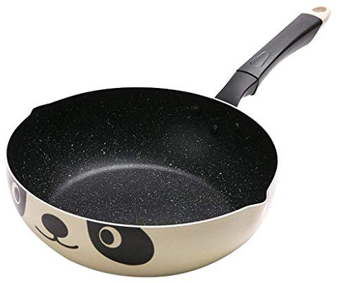 Bratpfanne Antihaftbeschichtete Omelettpfannen – perfekt zum Rühren, Grillen, Braten, Soßen und Backen, kompatibel für Induktion, Gas, Elektro und Herd (Größe: 24 cm)