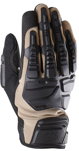 FURYGAN TEKTO Evo Gants Moto Homme - Polyuréthane, Microfibre, Polyamide, Ajustement, Respirabilité - Confort et Durabilité - Urbain Adventure