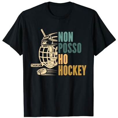 Ice Hockey Hockey Su Ghiaccio Hockey Regalo Maglietta