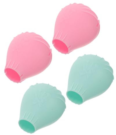 Healeved 4 Pièces Ensemble De Pinceaux De Maquillage Support De Rangement Pour Pinceaux De Maquillage Capuchon Protecteur De Pinceau De Maquillage Couvercle De Pinceau De Maquillage De