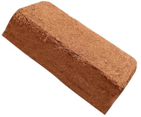Ruyeiig Kokos-Kokos-Erde, Kokos-Torf für Pflanzen - Natürlicher Kokostorf-Kokosziegel | Gartenerde-Blumenerde, Kokosfaserschale, Kokosfaser-Ziegelsubstrat, komprimierte Erde zum Pflanzen, Gartenarbeit