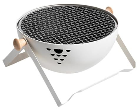 Barbecue au charbon de bois en fonte, barbecue au charbon de bois - Poêle d'extérieur pliable,Poêle à barbecue pliable, four à barbecue de camping, poêle à charbon pour la maison, cuisine