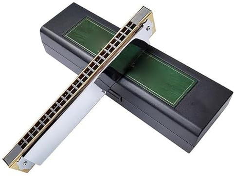 Tremolo Mundharmonika Professionelle Verwenden Armonica 21 Löcher Mund Orgel Solo Musical(B Tone)