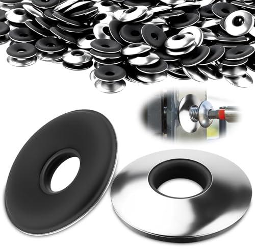 TXXATX 60 Stück EPDM Dichtscheiben M6,3x16 mm Dichtungsscheiben mit Neoprenbeschichtung Unterlegscheiben aus Edelstahl Beilagscheibe für Bohrschrauben Spenglerschrauben