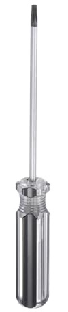 QUARKZMAN Cacciavite A Stella Torx aimanté 3x75mm Asta T9H Acciaio Testa A 6 Punte Con Impugnatura Antiscivolo Per Riparazione E Miglioramento Elettrodomestici Nero