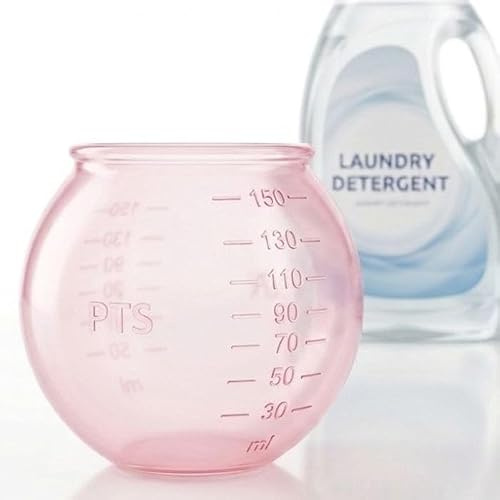 Palla Dosatrice Sfera per Detersivi,Pallina Dispenser,Detersivo liquido,Lavatrice 100% Silicone,Risparmio per Detersivi in Polvere e Liquidi, Antigraffio, Unica, (PALLA ROSA)