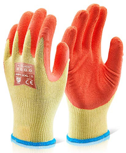 Multi Purpose Orange Latex P/C Glove XXL (Box of 10)