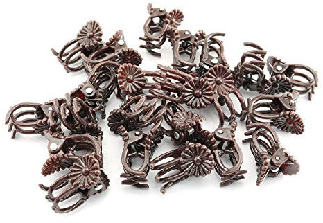 RLECS 200 Stück Blumen-Orchideen-Clips Ranken-Fix-Clip Pflanzenstütz-Clips Bauernhofblumen Tomaten gebunden Zweig Klemmen
