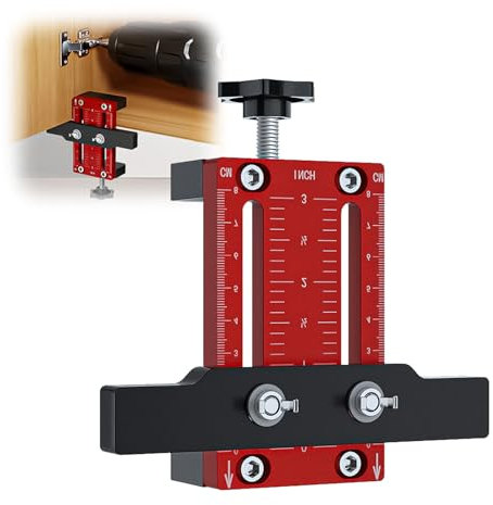 Einstellbarer Schrank Tür Installations-Positionierer, Schrank Tür Mount Locator mit einstellbarer Länge, Schranktür-Installationspositionierer, Schranktüren Schnellmontagevorrichtung
