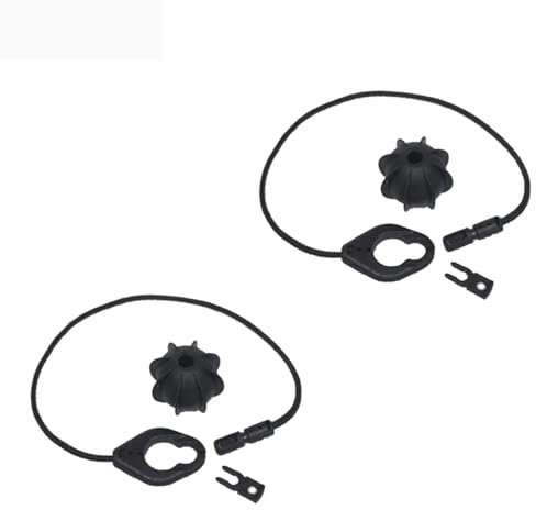 MKKDYC Auto Heckablage Strap Kompatibel Mit VW Für Tiguan 5N 2008–2018 5N0863447, Kofferraum-Lanyard, Hutablage, Gurt, Schnur-Clip, Hinterer Kofferraum, Hutablage(2)