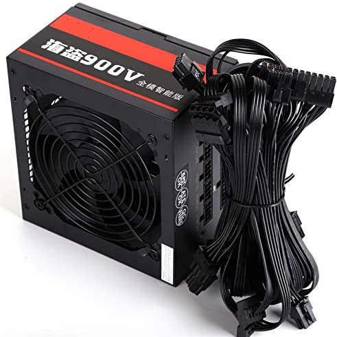 MURVE Alimentation PC Gaming Sahara 220V 700W Max 900W Mining 24Pin Module ATX Bitcoin Miner ETH