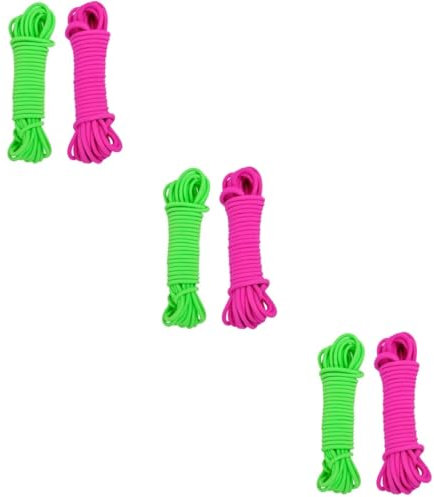Toyvian 3 Series Saltando Banda De Goma Exterior Elástico Cuerda Saltar Accesorios Al Aire Cuerdas Elasticas Saltar La Cuerda 2 Piezas X 3