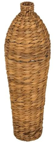 Atmosphera Créateur d'intérieur - Vase Déco en Jacinthe Percy 57cm Naturel