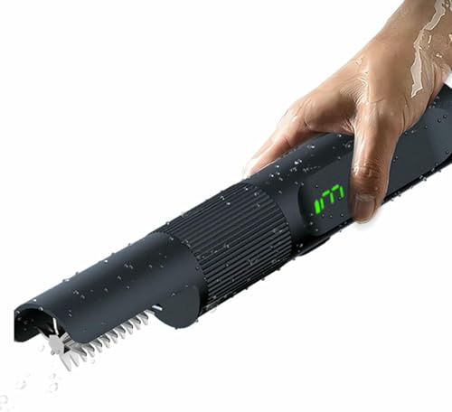 Electric Fish Scaler - Cordless Powerful Remover with Rechargeable 6000mAh Battery, Waterproof Portable Cleaning Tool for Easy Fish Scaling