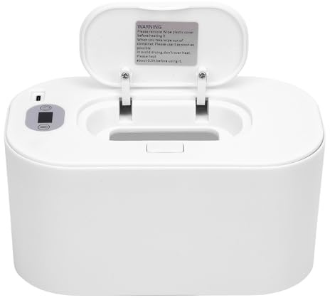 Haofy Scaldasalviette per Neonati con Regolazione della Temperatura Dispenser Portatile USB per Salviette Umidificate a Riscaldamento Rapido Blocco dell'umidità (Regolazione della temperatura del