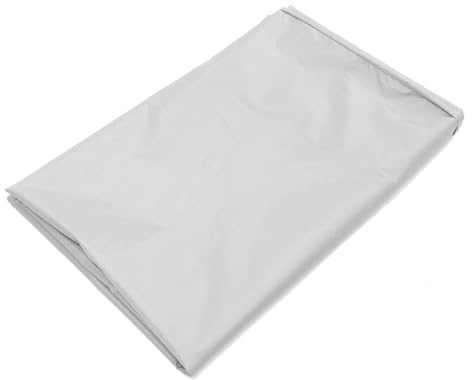 Veemoon Cubierta para Arenero de Jardín con Cordón Ajustable Tamaño 125X125X20 CM Color Gris Protección contra Polvo y Lluvia para Piscina y Zona de Juegos Infantiles