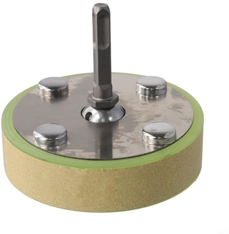 Electric Tile Laying Tool for Floor and Wall Tiling, 360° Rotatable Vibrating Hammer with Replaceable Extension Rod, Rubber Grip for Ceramic & S