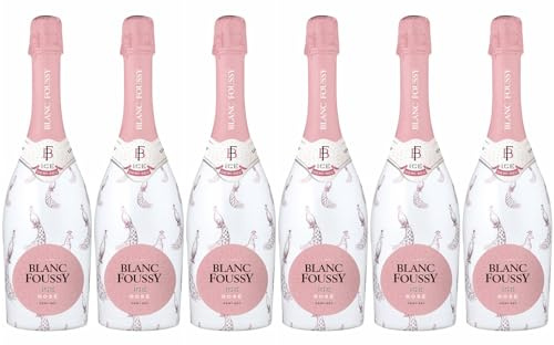 Blanc Foussy - Vin Effervescent Ice Rosé Demi-Sec (6 x 0,75 L)