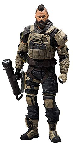Call of Duty 10403 actionfigur, svart