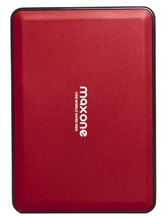 320Go Disque Dur Externe Portable 2.5 USB3.0 Stockage HDD pour PC, Mac, MacBook, Chromebook, Xbox One, Xbox 360, PS4, PS4 Pro, PS4 Slim (Rouge)