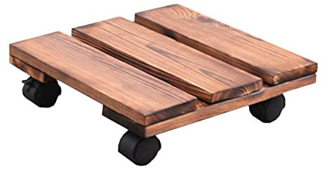 Soporte de exhibición para florero, carrito para paletas para plantas, macetero, transportador de macetas, plataforma rodante, soporte para plantas con ruedas universales, carrito para maceteros