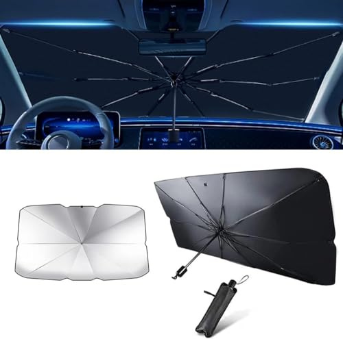ZanLIn Parasol Parabrisas Delantero De Coche para BMW X2 F39 2017-2022, Protección Solar Protección UV Parasol Plegable Protección UV Paraguas