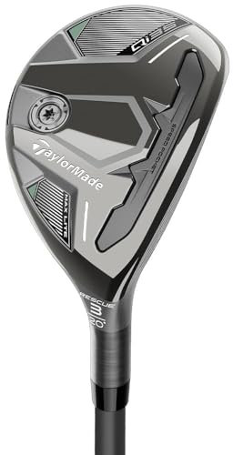 TaylorMade Herren Qi35 Max Lite Rescue Golfschläger, Matt Grau