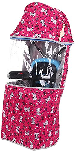 RAGOPILEN Fahrrad Rücksitz, Fahrrad Kinder Rücksitzbezug wasserdichte Sonnencreme Baldachin Transparent Front Vorhang Lagerung Tasche