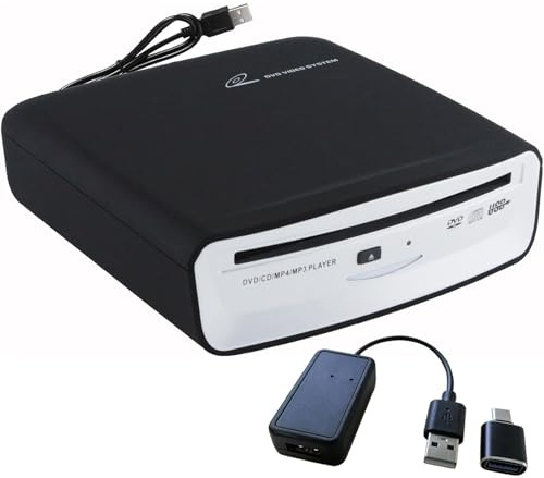 Portable CD Player for Car with Bluetooth and USB Connection,USB External Universal Cars CD Player for Car Audio Systems/TV/MacBook pro/Laptops Desktops/Bluetooth Speaker with Plug and Play