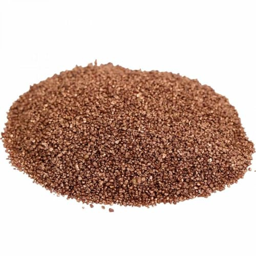 Floristik24 Farbsand Kupfer Dekosand Braun 2kg Ø0,5mm Tischdeko Basteln