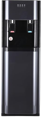 Freestanding Mains Fed Unit Loading Floor Standing Water Dispenser,Cooler Water Dispenser,Bottom Loading Hot and Cold Water For Home Office Commercial Business,Black,Hot and cold