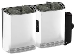 Cuiseur vapeur pour sauna, Sauna salle sauna poêle ménage petit acier inoxydable sueur à vapeur chauffage équipement de hammam sec chaudière murale température constante pour salle de bain(3.6K)
