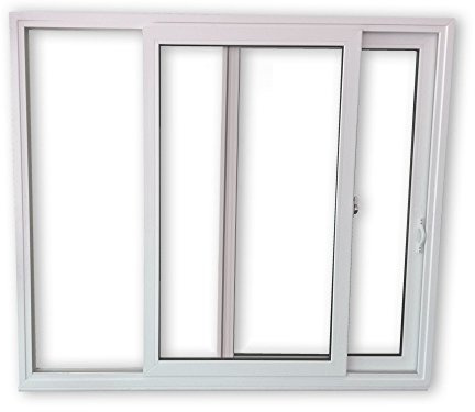 Schiebefenster SFS - 2-fach-Verglasung - 2-flügelig - BxH: 1600x1000 mm - Beide Seiten zum öffnen